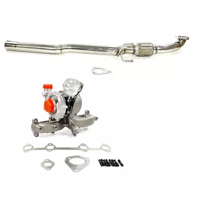 GT1749V Turbocharger + V1 Exhaust Kit For VW Beetle Golf Jetta ALH 1.9TDI 98-04 • $365