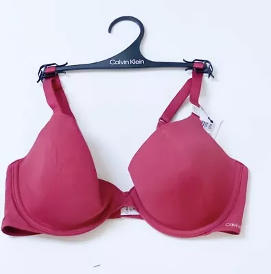 Calvin Klein Demi Bra Red Carpet Colour  Style QF9005-604 Brand New With Tag 36C • £29.99