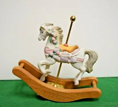 Vintage Westland Designs Carousel Porcelain Horse - Mint In Original Box. • $10.49