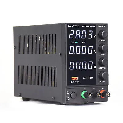 DC Power Supply Variable 30/60V 5/10A Adjustable Switching Bench Power Supply • $71