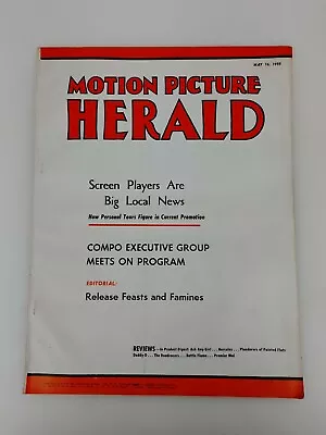 May 16 1959 - Motion Picture Herald Magazine Vintage 50's *Read • $11.95
