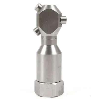 360 Degree Stainless Steel Rotating Tank Washing Spray Nozzle Cleaning Nozzle CE • $79.81
