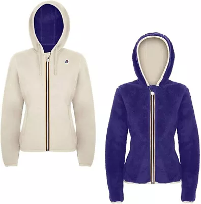 K-WAY Womens Lily Polar Fleece Reversible Jacket Size L • $99