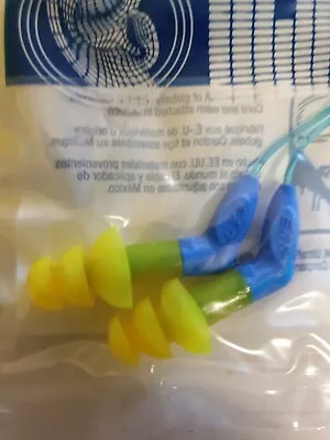 3M 340-8002 UltraFit™ Corded Ear Plugs 27dB Rated Flanged Shape - Class 4 Optime • $155