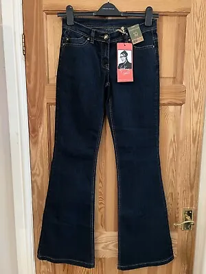 Long Skinny Flare Jeans - Loved By Gok Wan (size 10) • £12