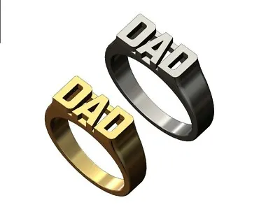 5pcs  DAD  Ring Wax Patterns For Lost Wax Casting Jewelry • £25