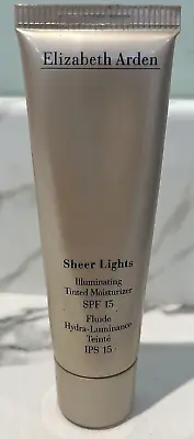 Elizabeth Arden SHEER LIGHTS ILLUMINATING Tinted Moisturizer SPF15 ~ 03 Medium • $10.95