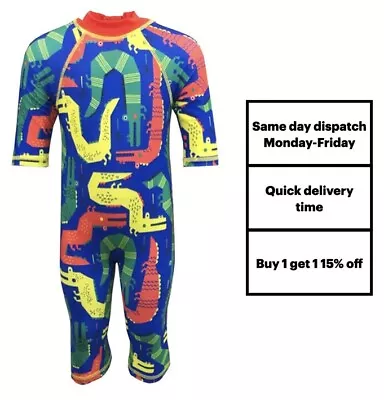 Mini Club Boys Baby Toddler Kids Children's Swimwear Surf-Suit Swimsuit 12M-5Yrs • £8.99