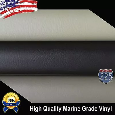 Premium Upholstery Marine Vinyl Fabric - 54  | CHOOSE LENGTH & COLOR 1YD - 10YD • $19.95