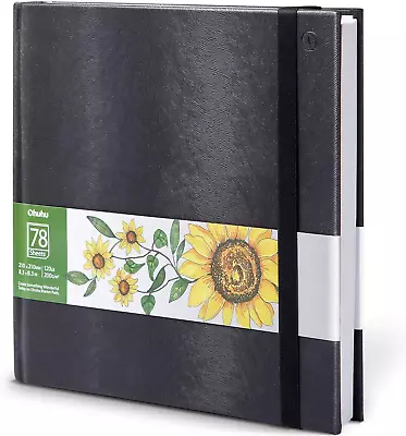 Ohuhu Marker Pads Art Sketchbook 210MmX210Mm Square Size Hardcover 156 Pages • $41.67