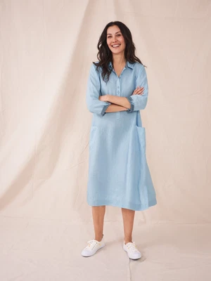 £19.13 • Buy White Stuff Rosie Women's Linen Shirt Dress Long Sleeved Casual Ladies Outfit