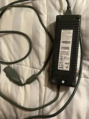 $21.99 • Buy OEM Microsoft Xbox 360 203W AC Adapter 12V Power Supply Brick And AV Cable WORKS