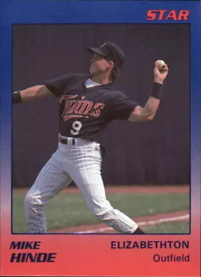 1989 Elizabethton Twins Star #11 Mike Hinde • $1.49