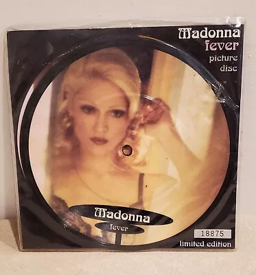 MADONNA FEVER! Limited Edition 7” Picture Disc! UK Import! Erotica  • $30