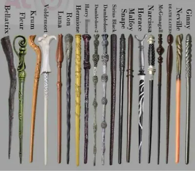 10 Pcs/lot New Harri Potter Magic Wand Deathly Hallows Hogwarts Gift Cosplay Toy • $28