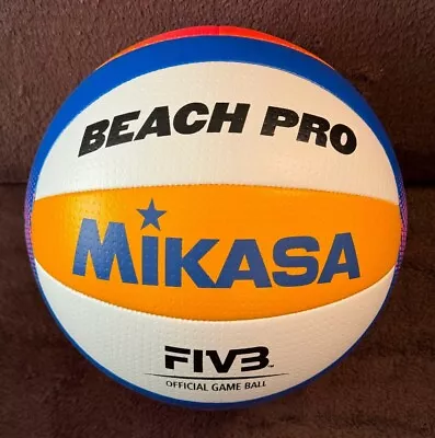 NEW Mikasa Sports Beach Pro Official Game Beach Volleyball BV550C-WYBR • $79.99