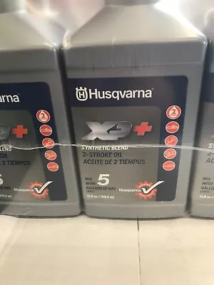 Oem Case Of Husqvarna  Synthetic Blend 2 Stroke Oil - 5 Gallon Mix - 24 Per Case • $106.99