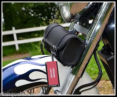 $46.06 • Buy Fork Saddlebag Leather - Rec Single - Harley V-Rod Night Rod Leonart Shadow