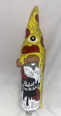 Gently Used RARE Pabst Artist Series Melting Pizza Tap Handle PBR X Dela Deso • $129.99