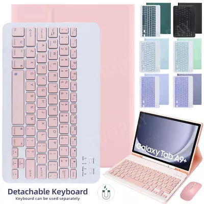 Keyboard Mouse Smart Case For Samsung Galaxy Tab A9 Plus S9 FE/S9/S8/S7 Tablet • £11.99