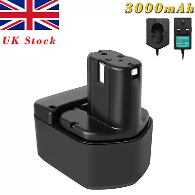 For Hitachi EB9B EB9S VH8DYA DS9DVF3 WR8DH 3000mAh 9.6V Ni-MH Battery / Charger  • £22.89