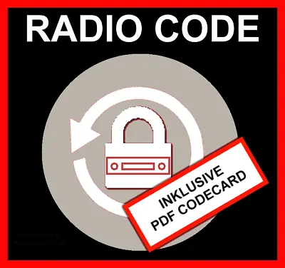 █► Radio Code Fits Mercedes RA4110 RA4210 Navigation RA4310 MCS RA4910 • $8.59