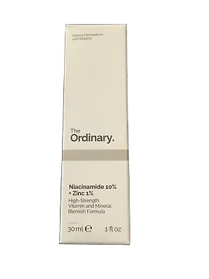 £6.94 • Buy The Ordinary Niacinamide 10% + Zinc 1% High-strength Vitamin And Mineral Blemish