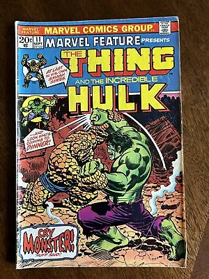 Marvel Comics Group - Marvel Feature #11 Sept 1973 - The Thing And The Hulk • $19.99