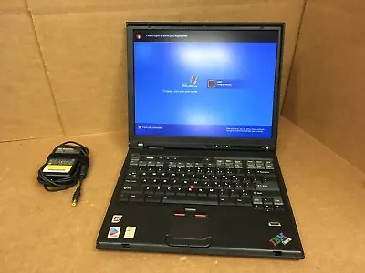 IBM Thinkpad T43 14 Inch LCD Retro Gaming 80GB 1.86GHz  1GB  ATI WINDOWS XP • $399.99