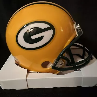 Green Bay Packers Riddell Mini Helmet NIB Lambeau Field 4 Time Super Bowl Champs • $11.99