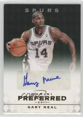 2011-12 Panini Preferred Emerald /75 Gary Neal #314 Auto • $9.74