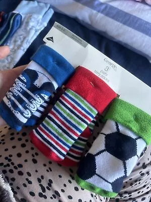 Newborn Baby Boys Socks • £1