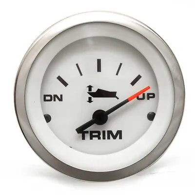 Teleflex Boat Trim Gauge 59657 | Lido Series 2 Inch Mercury • $35.15