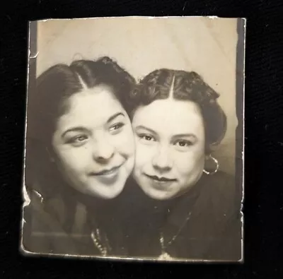 Vintage Photobooth Photo Booth 2 Ladies  Helen Reyes   Pauline Beltran  30s-40s • $10