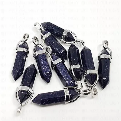 Wholesale Crystal Pendants Quartz Healing Stone Bulk Reiki Necklace Crystals • £14.99