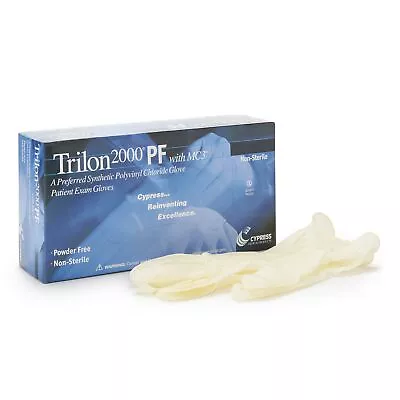 Trilon 2000 PF With MC3 Stretch Vinyl Exam Glove -  100 Per Box • $6.99