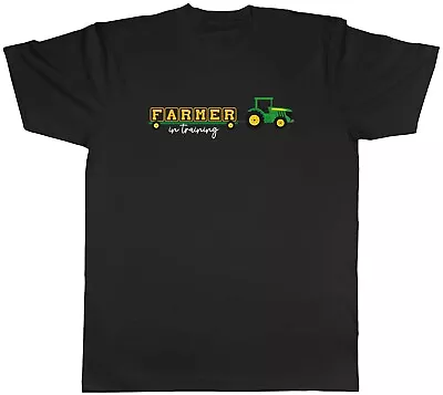 Farmer In Training Mens T-Shirt Farm Farming Tractor Lover Unisex Tee Gift • £8.99