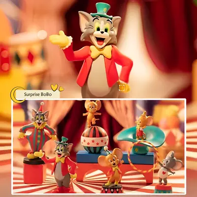 MINISO Tom And Jerry Circus Series One Blind Box Random Figure Hot Toys Kid Gift • $12.22