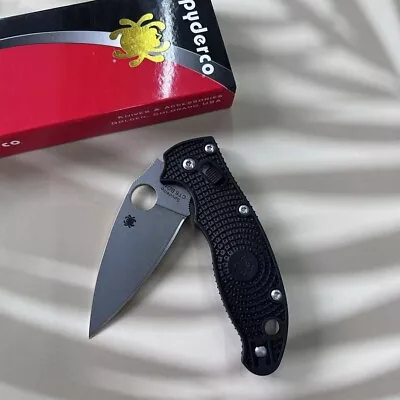 Spyderco Manix 2 New Folding Knife CTS BD1N Blade Ball Bearing Lock C101PBK2 • $122