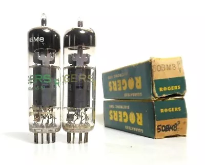 Matched PAIR Mullard GT. Britain 50BM8 UCL82 Tubes NOS Triode Beam Power -Rogers • $33.08