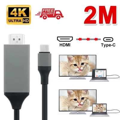 $10.75 • Buy Type C USB-C 3.1 To HDMI Adapter Cable Converter For MacBook ChromeBook Samsung