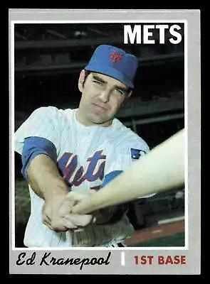 1970 Topps #557 Ed Kranepool Ex-Mint Mets • $5