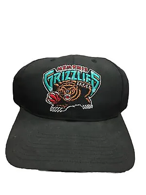 Memphis Grizzlies 90's Vintage Hat SnapBack NBA NWT Twins Enterprises Box1 • $34.99