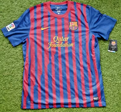 Nike Barcelona Xavi 2011-12 Home XL Jersey Soccer Football 419877-486 NEW!!! • $189