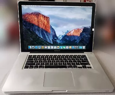 MacBook Pro Mid 2009 15  Intel Core 2 Duo P8700 2.53ghz 250GB 4GB El Capitan • $9.99