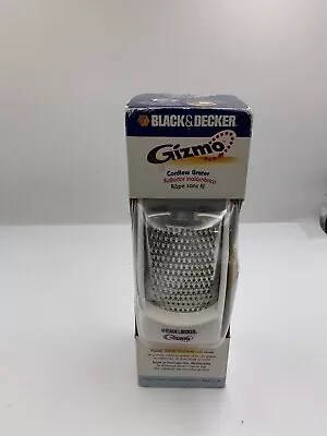 Black And Decker Gizmo Cordless Grater Gg200 • $17.99