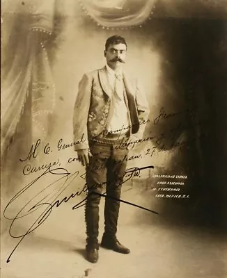 Zapata Emiliano Zapata (pose) POSTER 24 X 36 INCH Mexico History Revolution • $23.99