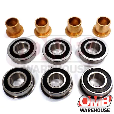 Vintage Bearings & Bronze Bushings Fits Bonanza Mini Bike Bc Mx Rebuild Kit • $50.87