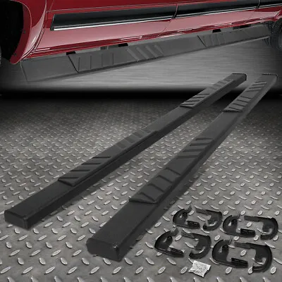 For 04-14 Ford F150 Supercrew Cab 5 Coated Flat Side Step Nerf Bar Running Board • $138.88