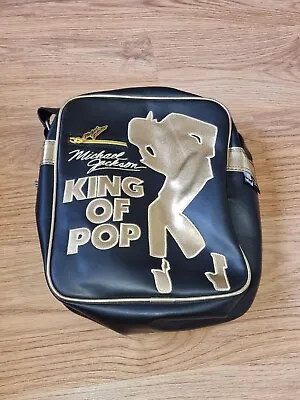 Michael Jackson Authentic Black Gold Flight Bag King Of Pop Official MJJ Product • £155